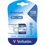 VERBATIM Memorijska kartica Premium, 128 GB, SDXC, Class 10