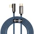 BASEUS Kutni kabel Legend USB Tip-C, 20W, 2 m, plavi