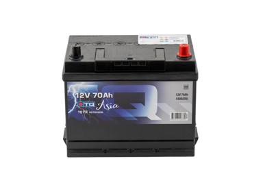 TQ Akumulator Asia 70Ah D+ r070490k 27,2x17,4x22,4 (550A)