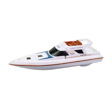 RACE BOAT Brod na baterije, 28 cm, bijela