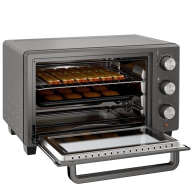 HOMESTAR Mini pećnica 21L, siva
