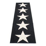 PAPPELINA Unutarnja i vanjska staza Viggo Black 70x250 cm, crno-bijela