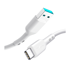 BWOO Kabel USB-A na USB-C X172C 1 m 3A, bijela
