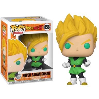 FUNKO POP Figura Dragon Ball Z Super Saiyan Gohan, 9 cm
