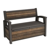 KETER Vrtna klupa Deco, orah