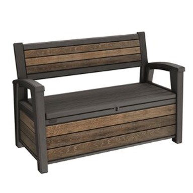 KETER Vrtna klupa Deco, orah