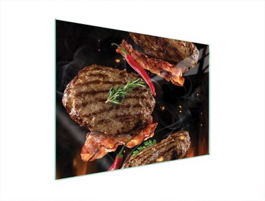 TMK Staklena zaštita za štednjak ili ploču za kuhanje 70x52, grill