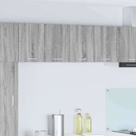 Viseći ormarić Riga, 2 kom, 60 x 31 x 40 cm, sivi sonoma i bijeli