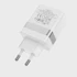 HOCO Zidni punjač Starter N21, Type C + USB, QC3.0, Power Delivery, 30W, bijeli