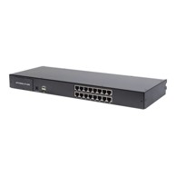 DIGITUS Switch KVM Professional DS-72217, 16-portni, za ormar, modularni Cat.5 KVM