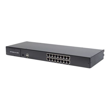 DIGITUS Switch KVM Professional DS-72217, 16-portni, za ormar, modularni Cat.5 KVM