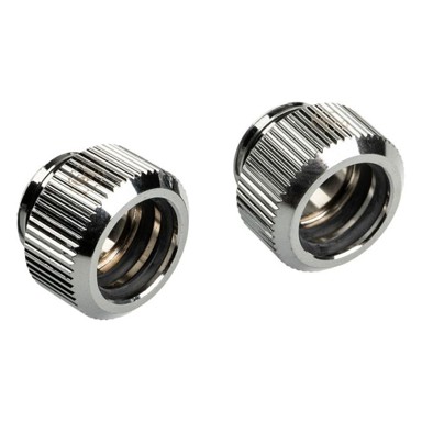 BITSPOWER Adapter Touchaqua, G1/4 inča AG na 12 mm AD tvrdu cijev, 2 kom, srebrni