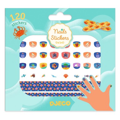 DJECO Naljepnice za nokte, More