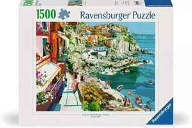 RAVENSBURGER Puzzle Romantika u Cinque Terre, 1500 kom