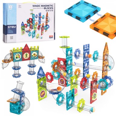 Magnetske 3D kocke Marble Run 113 kom
