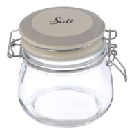 PREMIER HOUSEWARES Staklena posuda za namirnice za sol Grocer 