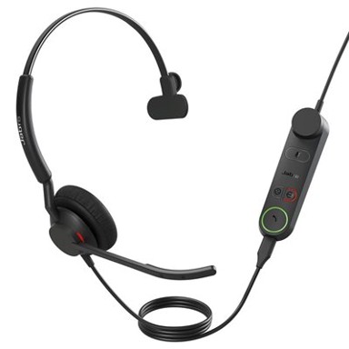 JABRA Slušalice Engage 50 II UC, crne, Engage 50 II Link, on-ear, Mono, USB-C