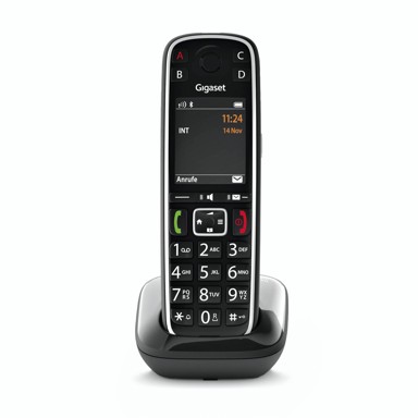 GIGASET Bežični kućni telefon E720, crni