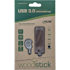 INLINE USB memorijski pogon 35065W, 128 GB, USB Tip-A 3.2 Gen 1, crno-srebrni