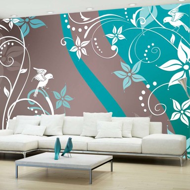Foto tapeta Floral fantasy III 100x70