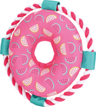 ANIONE Igračka za pse Donut, neopren, roza