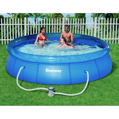 BESTWAY Bazen na napuhavanje s filter pumpom, 366x76 cm