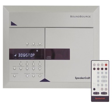 SPEAKERCRAFT CD player SOUNDSOURCE, ugradbeni zidni, srebrna