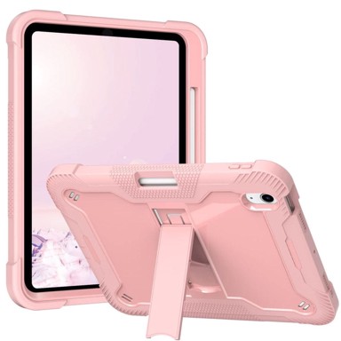 NIKCORP Zaštitna maska sa stalkom i naramenicom za iPad Air 5/4 / Pro 11, roza