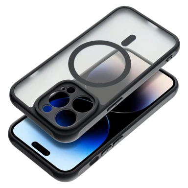OEM Maska Full Matte Mag Cover kompatibilna s MagSafe za iPhone 14, crna