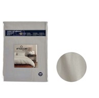 GIFT DECOR Set posteljine, za krevet 135 cm, 3-dijelni, sivi