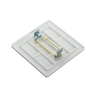 RATKOM Poklopac za razvodnu kutiju s perima 125x125