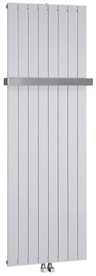 SAPHO Radijator COLONNA, 602 x 1800 mm, metalik srebrni, središnji priključak