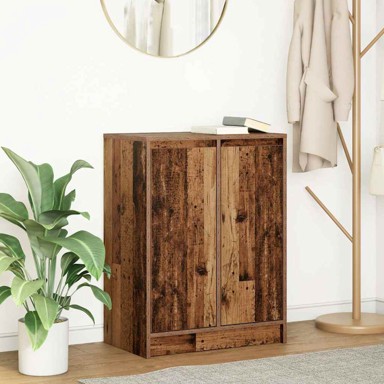 Komoda boja staro drvo 57x34x76 cm od konstruiranog drva