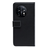 MOBILIZE PU kožna futrola tipa knjige za OnePlus 11, crna