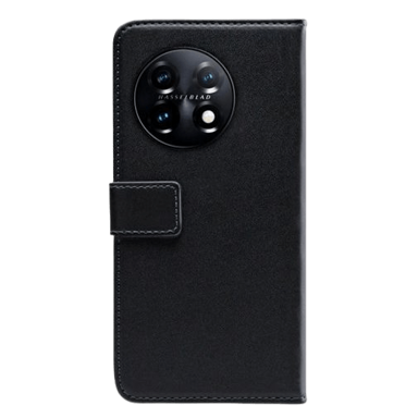 MOBILIZE PU kožna futrola tipa knjige za OnePlus 11, crna