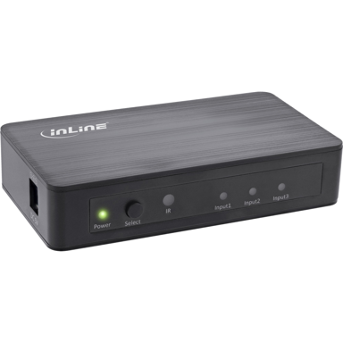 INLINE HDMI preklopnik 65018, 60 Hz, crni