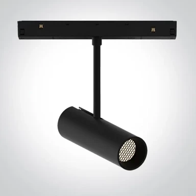 Reflektor za magnetne šine DM42144/B/V, HONEYCOMB, MINI/MIDI/MAXI/P&P, CCT, 10W, crna