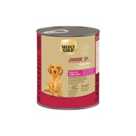 SELECT GOLD Hrana za pse Sensitive Junior, konjetina s batatom, konzerva 800 g