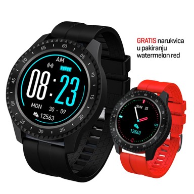 MEANIT Pametni sat M9 SPORT, crni