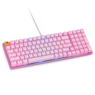 GLORIOUS Tipkovnica GMMK 2 Full-Size - Fox Switches, ANSI-Layout, roza GLO-GMMK2-96-FOX-P