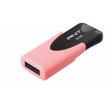 PNY USB stick ATTACHE 4 PASTEL 64 GB 2.0 rozi