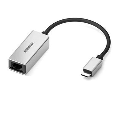 MARMITEK Mrežni adapter, USB-C na G-LAN, srebrni