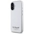 KARL LAGERFELD Hotel RSG maskica za iPhone 16, siva