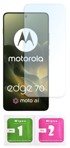 BLUEMOON Maskica za Motorola Edge 70, s foto tiskom, sa zaštitnim staklom 9H