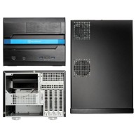 SILVERSTONE Kućište SST-SG12B, mini tower, microATX, crno