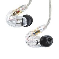 SHURE Žične slušalice SE215 Pro, prozirne