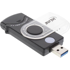 INLINE Čitač kartica 66773 USB 3.2 Gen 1, crni