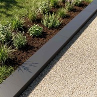 Profil za rubove vrta 2 kom. 100 x 20 x 5 cm, antracit