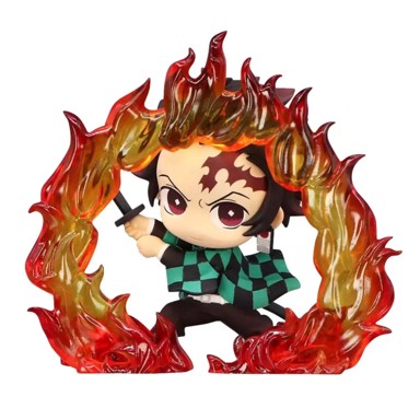 Figura Demon Slayer Tanjiro Hold, PVC, 8 cm