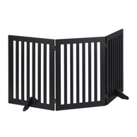 NORTHIX Sigurnosna vrata za djecu, sklopivi paneli, 92 cm, drvena